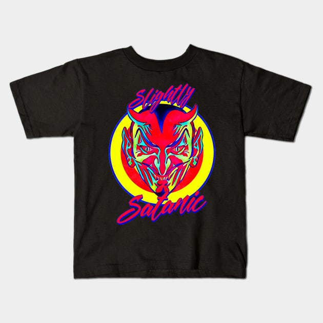 Slightly Satanic Kids T-Shirt by UnlovelyFrankenstein